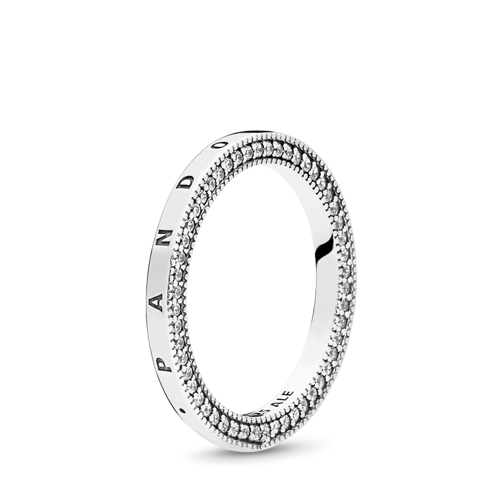 Signature hearts of pandora ring sale