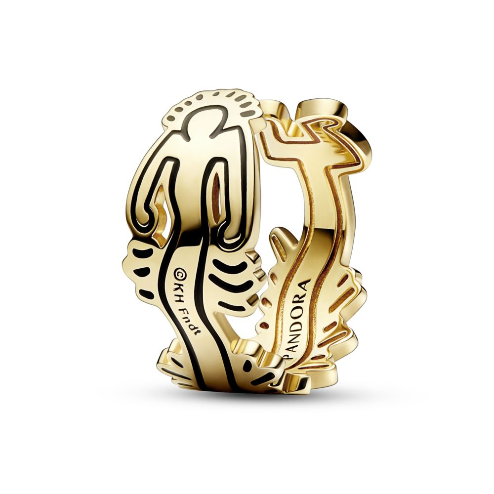 Keith Haring™ x Pandora Wavy Figure Open Ring | PANDORA