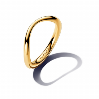 Organically Shaped Band Ring 