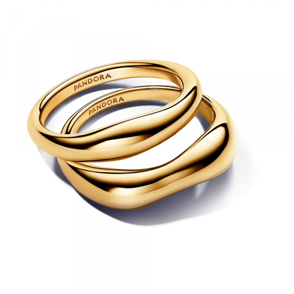 Organically Shaped Stacking Rings 