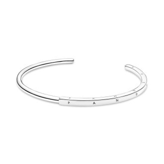 Bangle narukvica Pandora Signature I-D